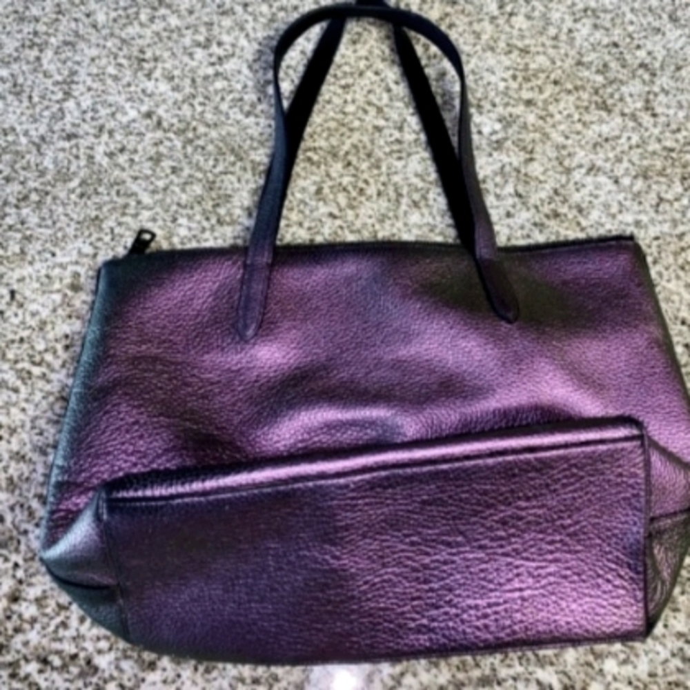 NWOT Coach rare Hologram Iridescent Market Tote~…